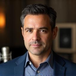 Retrato profesional de Jorge Valencia, con un semblante serio pero accesible.